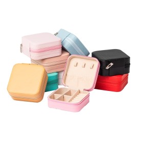 Porta joias de couro sintético  Aveludado Personalizado