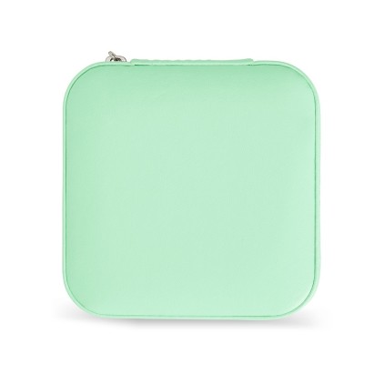 Porta Joias em Couro Sintético Quadrado Personalizado