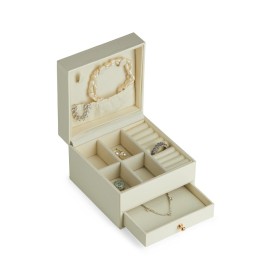 Porta Joias em Couro Sintético com Gaveta Personalizado