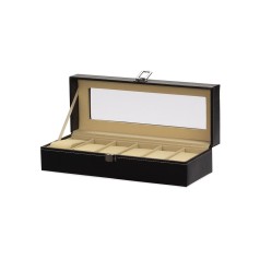 Porta-Relógios Personalizado em Couro