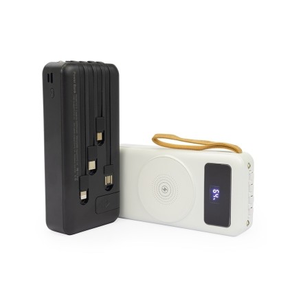 Power Bank 20.000mAh Personalizado com Indução Power Bank 20.000mAh Personalizado com Indução