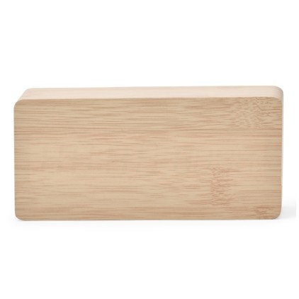 Relógio Despertador em Madeira com LED Personalizado