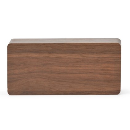 Relógio Despertador em Madeira com LED Personalizado