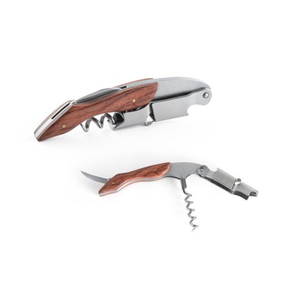 Saca-Rolhas Profissional Madeira Personalizado