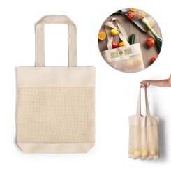 Sacola Algodão com Malha Personalizada