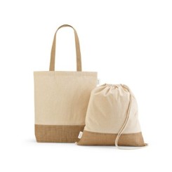 Sacola Reciclada com Base em Juta Personalizada