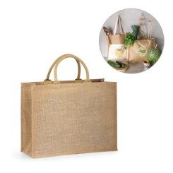 Sacola Shanti de Juta Personalizada