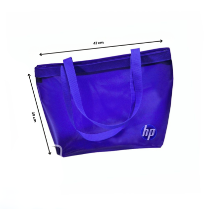 Sacola de PVC com Zíper Personalizada