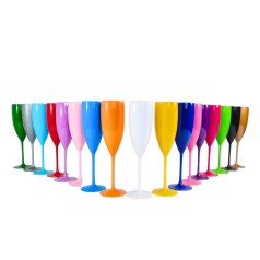 Taça Acrílica para Espumante 160ml Personalizada