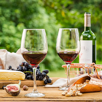 Taça de Vidro para Vinho 490ml Personalizada