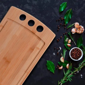 Tábua para Churrasco Bambu Supreme Personalizada