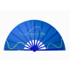Leque Dobrável Grande Plástico e Nylon Personalizado