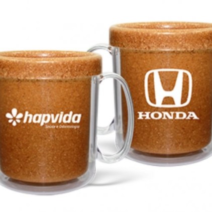 Caneca Ecológica de Fibra de Coco Personalizada