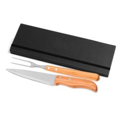 Conjunto Faca e Garfo com Pasta Personalizada