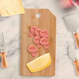 Kit para Queijo em Bambu Personalizado