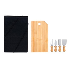 Kit Tábua e Utensílios para Queijo Personalizado