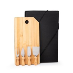 Kit Tábua e Utensílios para Queijo Personalizado