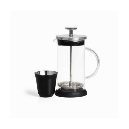 Kit Café com Cafeteira e 2 Copos Inox Personalizado