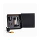 Kit Café com Cafeteira e 2 Copos Inox Personalizado