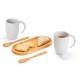 Kit Para Café/Chá 5 Pçs Branco c/Personalização
