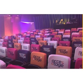 Capa para Cadeira de Eventos em Tecido Personalizada 