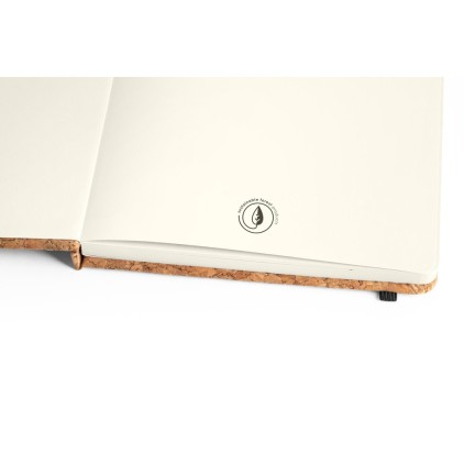 Caderno A5 em Cortiça com Caneta Personalizado
