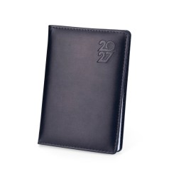 Agenda Diária 2027 Couro Sintético Personalizada
