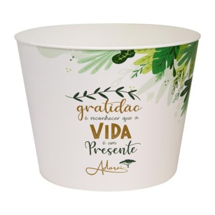 Balde de Pipoca 3L Personalizado In Mold Label