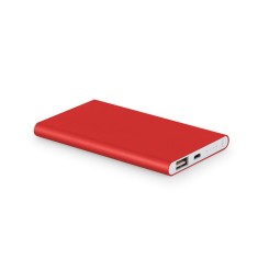 Bateria Portátil Slim em Alumínio Reciclado Personalizada
