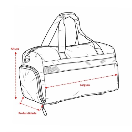 Bolsa Oxford 27L Impermeável Personalizada