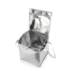 Bolsa TNT Metalizada com Zíper Personalizada