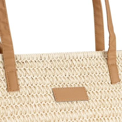 Bolsa Fibra Ecológica com ziper Personalizada