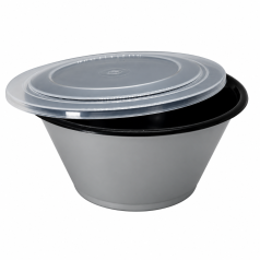 Bowl 450ml com Tampa In Mold Label Personalizado