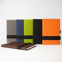 Caderneta A5 com Fechamento Magnético Personalizada