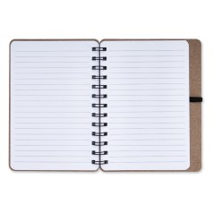 Caderno B6 capa dura em kraft Personalizado