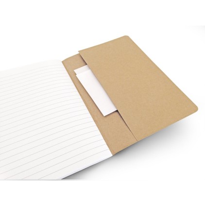 Caderno A5 Ecológico com Capa Kraft Personalizado