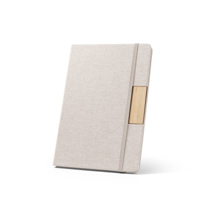Caderno A5 Personalizado em rPET e Bambu