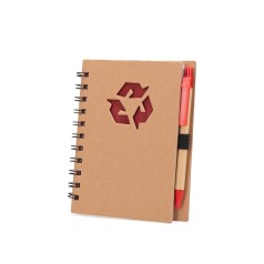 Caderno Ecológico com Caneta Personalizados