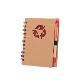 Caderno Ecológico com Caneta Personalizados