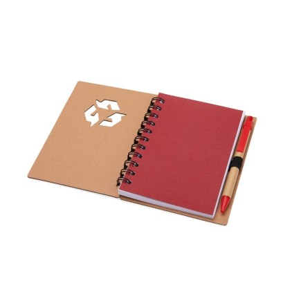 Caderno Ecológico com Caneta Personalizados