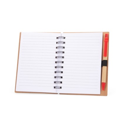 Caderno Ecológico com Caneta Personalizados