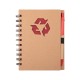 Caderno Ecológico com Caneta Personalizados