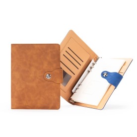 Caderno Fichário A5 com Fecho Magnético Personalizado