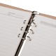 Caderno Fichário em Couro Sintético A5 Personalizado