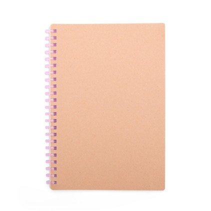 Caderno Kraft Espiral Personalizado