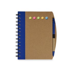 Caderno Personalizado com Autoadesivos e Caneta