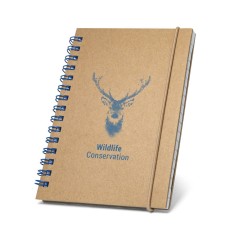 Caderno de Bolso Reciclado com Capa Dura Personalizado 