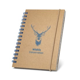 Caderno de Bolso Reciclado com Capa Dura Personalizado 