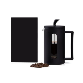 Cafeteira Prensa Francesa 600ml Personalizada Vidro PP