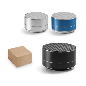 Caixa de Som Bluetooth em Alumínio Reciclado